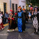 Tradición y colorido en el 11º Paseo de Catrinas en Celaya [Galería]