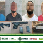 CÉLULA CRIMINAL ES DETENIDA CON ARSENAL EN VILLA DE POZOS