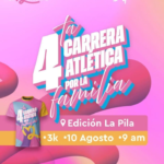 La Carrera por la Familia del DIF Municipal llega a la Delegación La Pila