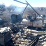 Fuerte incendio acaba con vulcanizadora y taller mecánico