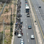 Acuden peregrinos a venerar a Virgen de los Dolores de Soriano