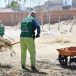 CUADRILLAS MUNICIPALES INTENSIFICAN LIMPIEZA DE CALLES, AVENIDAS Y ESPACIOS PÚBLICOS EN SOLEDAD