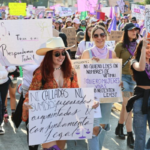 Miles de mujeres alzan la voz contra la violencia de género