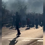Altercados en las inmediaciones del Estadio Metropolitano previo al partido del Atlético – Arsenal