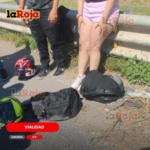 DERRAPAN DOS JÓVENES EN MOTO RUMBO A VILLA DE REYES