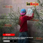 Madre del menor que rayó el Santuario del Saucito publica carta y ofrece disculpa pública