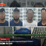 Detienen a cuatro presuntos integrantes de grupo criminal en Rioverde