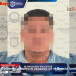 Detienen a hombre acusado de violencia familiar