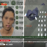 Detienen a mujer señalada por presunto robo a comercio en la capital potosina