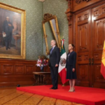 Presidenta Claudia Sheinbaum recibe en Palacio Nacional al Rey Felipe VI