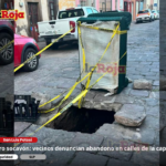 Otro socavón, la misma historia: vecinos denuncian abandono en calles de la capital