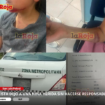 TAXISTA DEJÓ A UNA NIÑA HERIDA SIN HACERSE RESPONSABLE