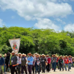 Llegó a territorio pinalense Peregrinación varonil 