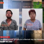 Rescatan a joven presuntamente privada de la libertad; hay dos detenidos