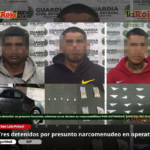 Tres detenidos por presunto narcomenudeo en operativos de la Guardia Civil Estatal