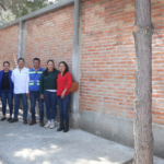 Entrega Jairo Morales nueva barda perimetral en primaria de El Salitrillo