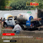 Bomberos evitan tragedia tras incendio de pipa de gas en Matehuala