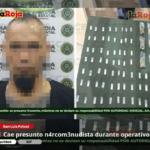 Cae presunto narcomenudista durante operativo