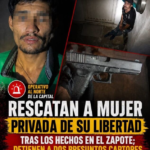 RESCATAN A MUJER PRIVADA DE SU LIBERTAD EN EL ZAPOTE; GCE DETIENE A DOS PRESUNTOS CAPTORES