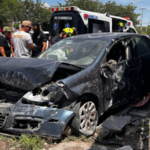 Automovilista se descontrola y se va contra motel