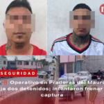 Detienen a dos hombres en Praderas del Maurel; terceros intentaron impedir el operativo