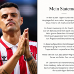 Granit Xhaka confiesa que usó un certificado COVID falso por su "profunda desconfianza" hacia las vacunas