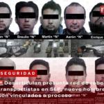 Desarticulan presunta red de robo a transportistas en SLP; nueve hombres son vinculados a proceso