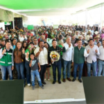 EL GOBERNADOR DEL ESTADO, RICARDO GALLARDO, ARRANCA PAVIMENTACIÓN EN VILLA DE RAMOS