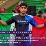 De San Luis Potosí a Turquía: Irving “El Zurdo” Guzmán consigue su pase al Mundial de MMA