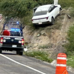 Automovilista se salió de la carretera SJR-Xilitla