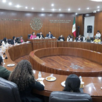 COMPARECE LA TITULAR DE LA SECRETARÍA DE LAS MUJERES E IGUALDAD SUSTANTIVA, ROXANNA HERNÁNDEZ RAMÍREZ, ANTE LAS Y LOS INTEGRANTES DE LA LXIV LEGISLATURA, CON MOTIVO DE LA GLOSA DEL V INFORME DE GOBIERNO