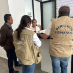 GUARDIA CIVIL DE SOLEDAD RECIBE A PERSONAL DE DERECHOS HUMANOS DURANTE RECORRIDO Y SUPERVISIÓN DE ÁREAS OPERATIVAS